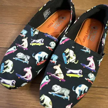 불독, 불테리어 강아지 패턴 신발 BOBS