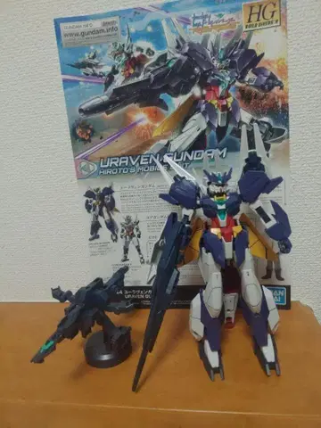 1/144 HG 유라벤 건담 페인팅 완성품 동시 300엔 할인