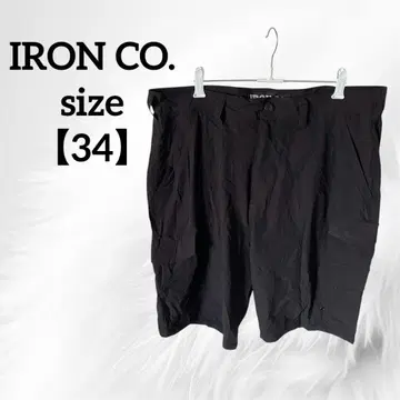 IRON CO. [ 34 ] 블랙 숏팬츠