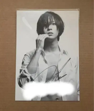 사사모리 히로키 사인 포함 브로마이드