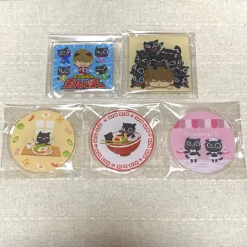 키요 15주년 복권 G상 키요 고양이 아크릴 캔뱃지 전종