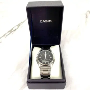 [ 부동품 ] CASIO 웨이브셉터 솔라 전파 손목시계 WVA-M630D
