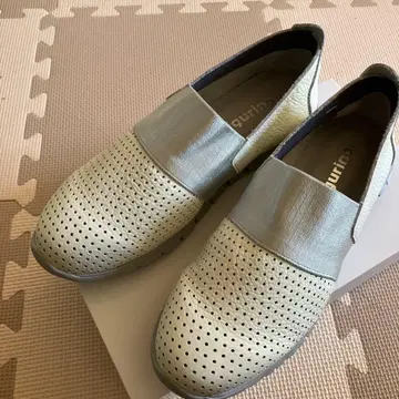 Figurino 피그리노 소가죽 경량 슬립온 24.0cm