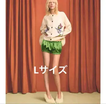 ZARA 데이지 덕 자수 니트 가디건