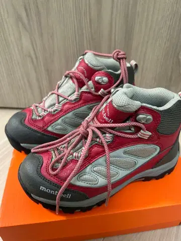 mont-bell 몽벨 트레킹 슈즈 등산화 키즈
