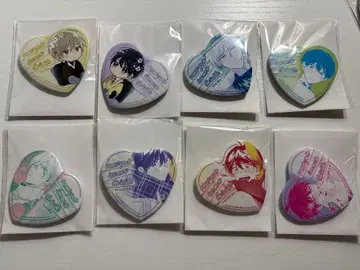 나카마데 아이시테 캔뱃지 컴프 세트 복권 메이트