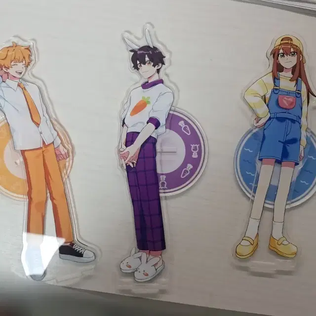 잠뜰tv 픽셀리 덕개 수현 잠뜰 팝업 아크릴 스탠드 세트