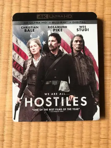 호스타일즈 Hostiles US 4K UHD 블루레이