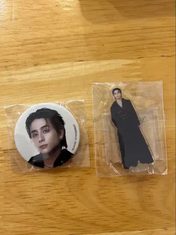 INI 니시 히로토 가챠 미니 아크릴 스탠드 캔 배지 XQUARE