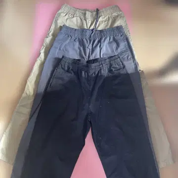 GU 349119 남성용 셰프 팬츠(기장 표준) 3개