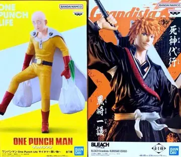 원펀맨 사이타마 & BLEACH 쿠로사키 이치고 피규어 세트