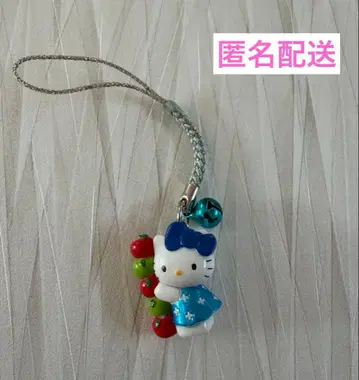 지역 한정 키티 스트랩 미나미알프스 한정판 사과