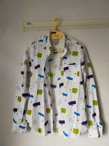 SOUSOU 타카시마지치마 셔츠