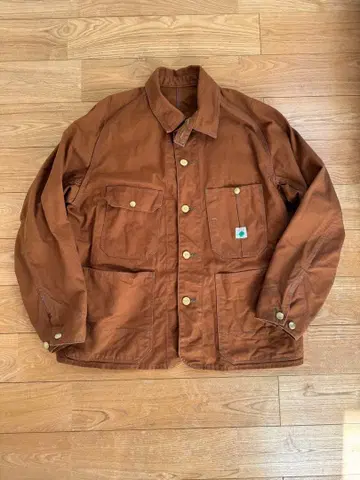 Cat Head Jacket Brown Canvas