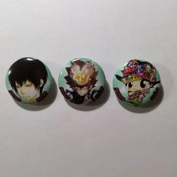 가정교사 히트맨 REBORN! JUMP SHOP 캔뱃지 3개 세트