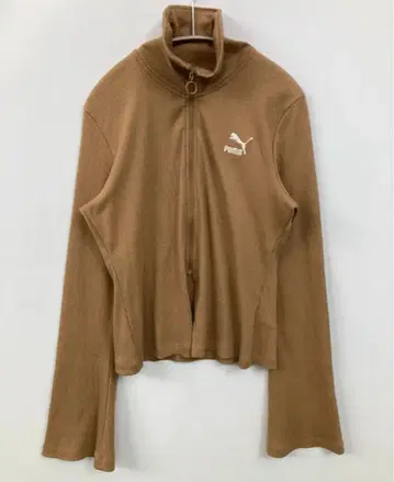 PUMA 브라운 집업 저지