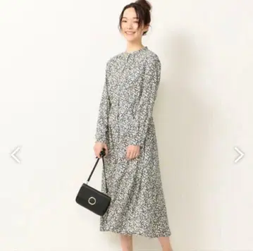 SHIPS any 플라워 셔츠 원피스