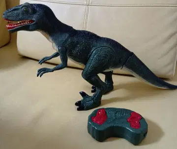 공룡 로봇 리모컨 포함 움직이는 짖는 빛나는