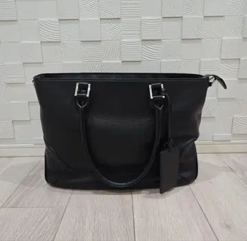 [ 새상품급 ] PELLE MORBIDA_슈링크 가죽 토트백