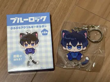 블루 록  아크릴 키링 아크키 고양이 이사기 요이치