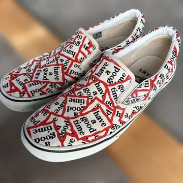 VANS x BEAMS x have a good time 슬립온