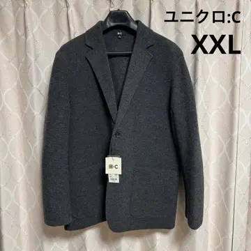 UNIQLO:C 자켓 XXL 다크 그레이 택 포함 새상품