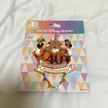 디즈니 40주년 핀 배지