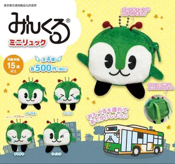 민크루 미니 백팩 전 4종 세트