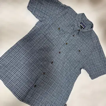 파타고니아 patagonia 체크 와이셔츠 파랑