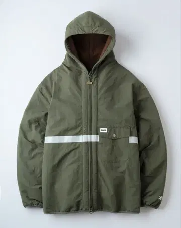 HOODED REFLECTOR JACKET (GRY) L 부루코