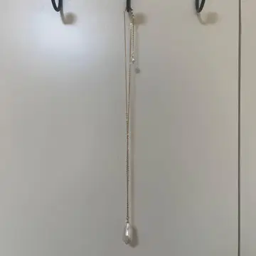 진주 펜던트 롱 목걸이