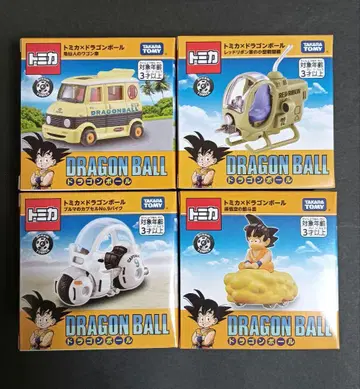 [ 새상품 ] 토미카 드래곤볼 4종 세트 상자 새상품급