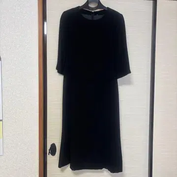 7호 이긴 블랙 원피스 수트와 자켓 세트