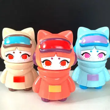 VAG 전자 고양이 HAKURO 히노모토 중공 3체 세트