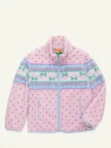 strawberry western Sherpa Jacket