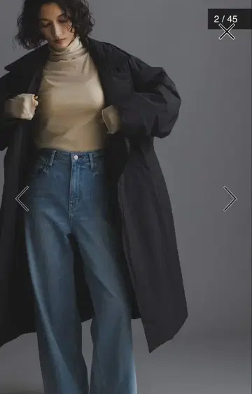 니시카와 다운 리버서블 라이트 코트 나노 유니버스