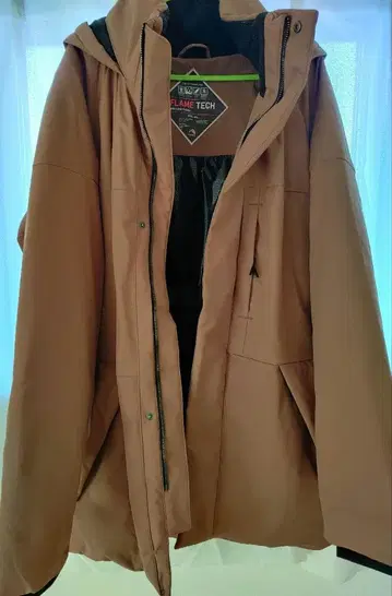 몬스터 후드티 Free 사이즈 베이지 워크맨