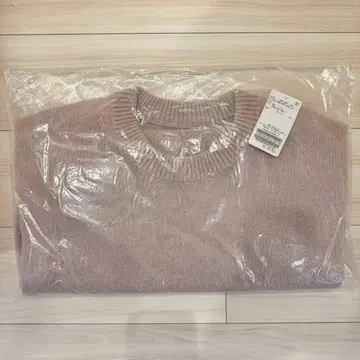 새상품 NOBLE 노블 YAK 크루넥 풀오버 핑크