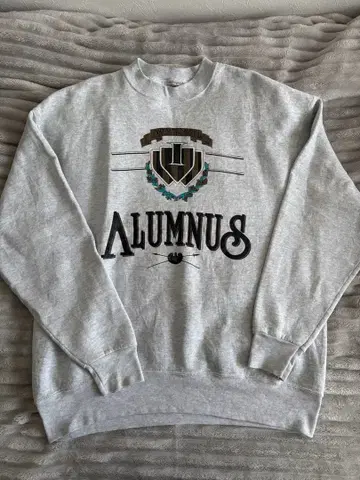 US 구제 의류 fruit of the loom 칼리지 맨투맨 XL