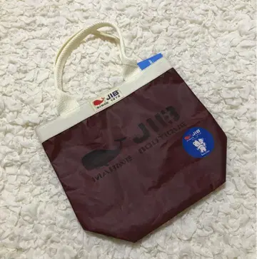 JIB x familiar 지브 x 패밀리아 콜라보 버킷 토트백 브라운