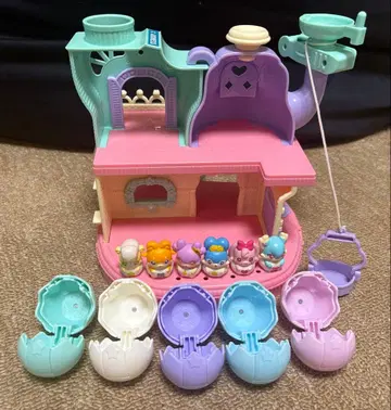 비밀의 코코타마 멋진 찻주전자 집 코코타마 인형 6개 알 5개 세트