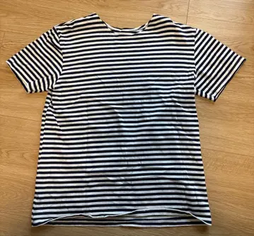 러시아군 밀리터리 보더 T셔츠 네이비 화이트 민트급 컨디션