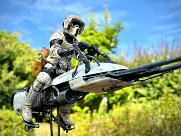 MPC 스타 워즈 스피더 바이크 완성품