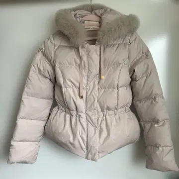 LAISSE PASSE 레스 빠세 핑크 숏 기장 다운 36 s