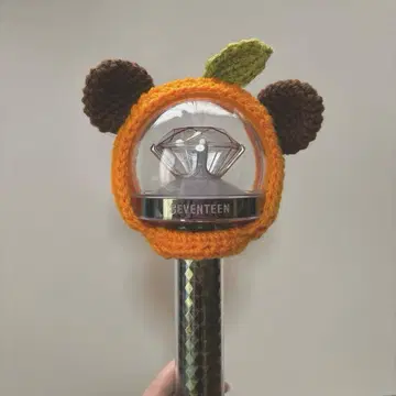세븐틴 응원봉 커버 carat봉 귤 곰