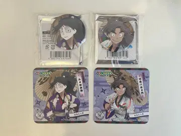 닌타마 란타로 극락탕 쿠쿠치 헤이스케 타케야 하치자에몬 캔뱃지 코스터