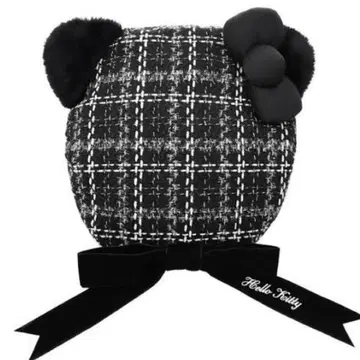 유니버셜 USJ 헬로키티 트위드 베레모