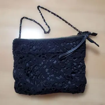 블랙 레이스 파티 백