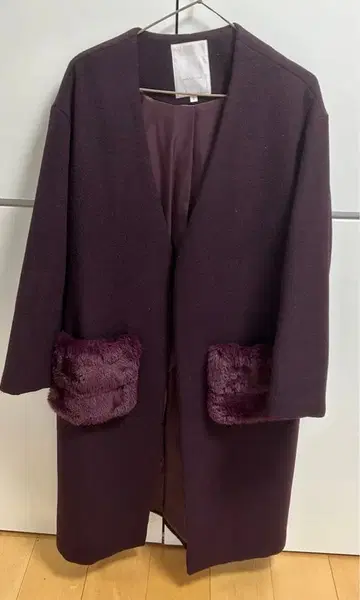 머큐리듀오 퍼플 코트