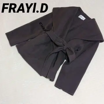 FRAY.I.D 숏 리버 코트 랩 자켓